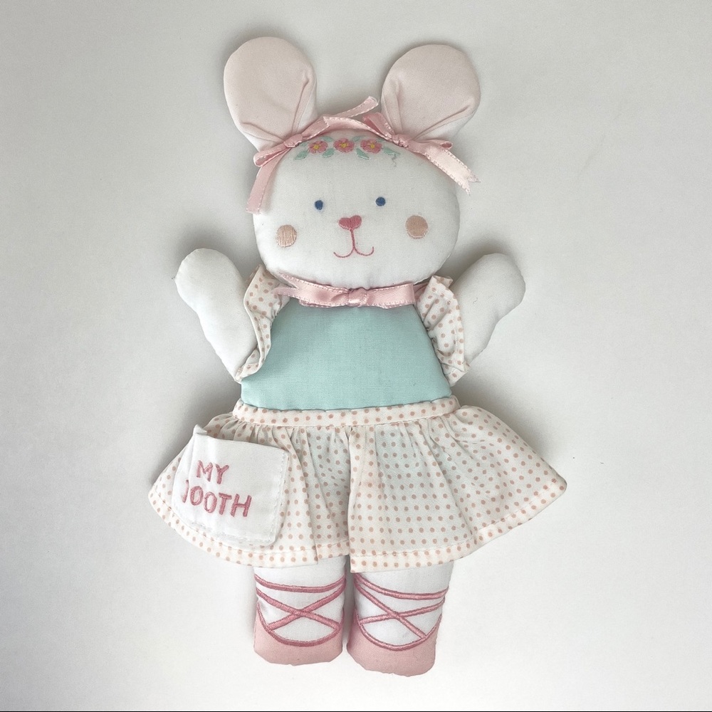 Little Girl’s Bunny Rabbit Tooth Fairy Pillow